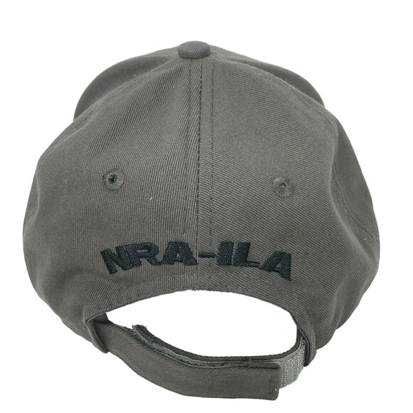 NRA - ILA Green Baseball Cap Hat Adjustable Back National Rifle Association - Picture 2 of 6